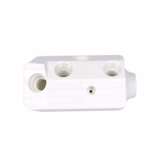 Parti in plastica di precisione/materiale Peek personalizzato con lavorazione CNC